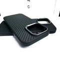 Real Aramid Carbon Fiber Magsafe TPU Edge Phone Case for Apple iPhone - Ktusu