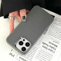 Carbon Fiber MagSafe PC Back and TPU Bumper Case for Apple iPhone - Ktusu