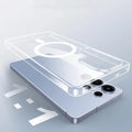 MagSafe Transparent Hard  Phone Back Case for Samsung Galaxy - Ktusu