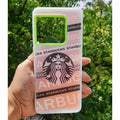 Starbucks Matte Finish Reflective Hard Back Case for One Plus OnePlus Nord / Starbuks 1 - Ktusu