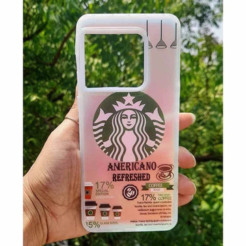 Starbucks Matte Finish Reflective Hard Back Case for One Plus OnePlus Nord / Starbuks 2 - Ktusu