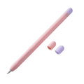 Soft Silicone Stylus Pen Sleeve Case for Apple Pencil 2 Pink - Ktusu