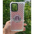 Starbucks Matte Reflective Hard Phone Back Case for Samsung Galaxy Samsung S23 / Starbuks 7 - Ktusu