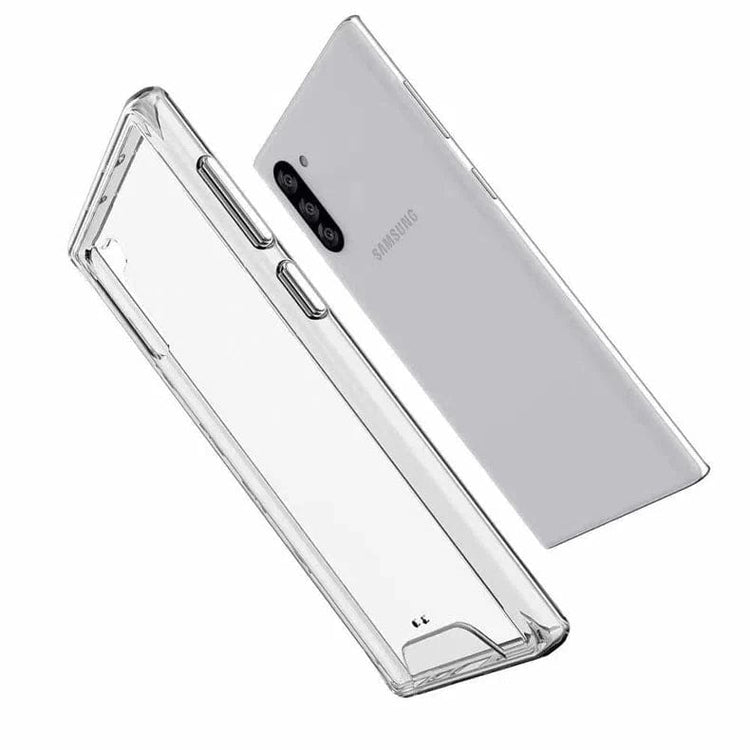 [SPACE] Transparent Soft Edge TPU [Acrylic] Phone Back Case for Samsung Galaxy Samsung S23 Ultra - Ktusu