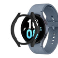 Matte Hard 360 Degree Bumper for Samsung Galaxy Watch Samsung Watch 4 (44mm) / Black - Ktusu