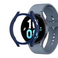 Matte Hard 360 Degree Bumper for Samsung Galaxy Watch Samsung Watch 4 (44mm) / Midnight Blue - Ktusu