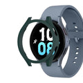 Matte Hard 360 Degree Bumper for Samsung Galaxy Watch Samsung Watch 4 (44mm) / Midnight Green - Ktusu