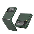 Thin Fit Matte hard Phone Back Case for Samsung Galaxy Z Flip Samsung Z Flip4 / Midnight Green - Ktusu