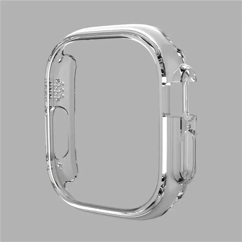 Minimalist Hard frame Protective Watch Case for iWatch Ultra 49mm / Transpartent - Ktusu