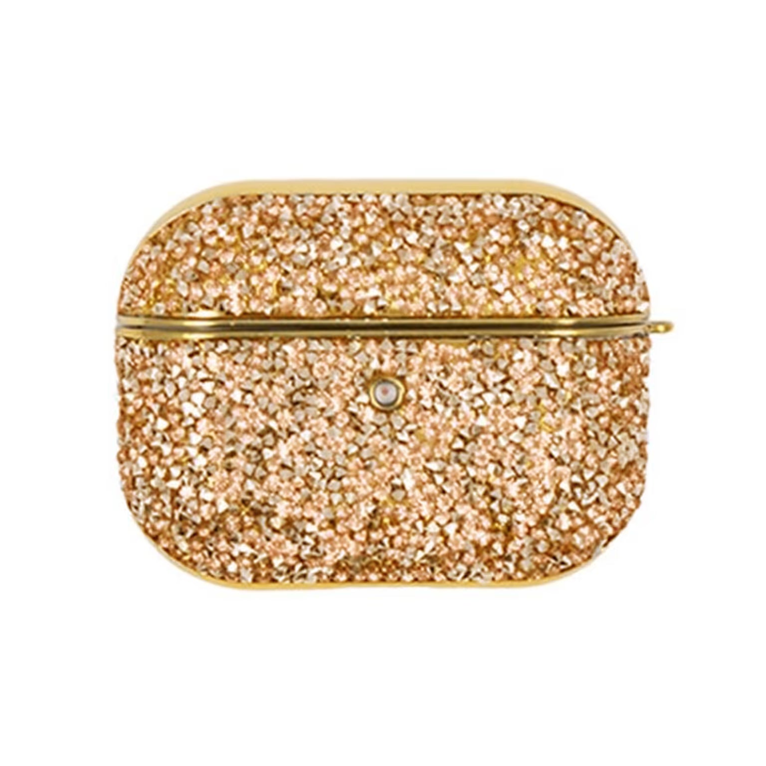 Luxury Diamond Bling Glitter Gold Frame Chic Design Cover for Airpods Pro | Pro 2