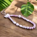 Phone Charm Strap String, Acrylic Beaded, Phone Keychain Phone Wrist Strap Indie Aesthetic Phone Chain Bracelet Accessory for Women Teen Girls Design 12 - Ktusu