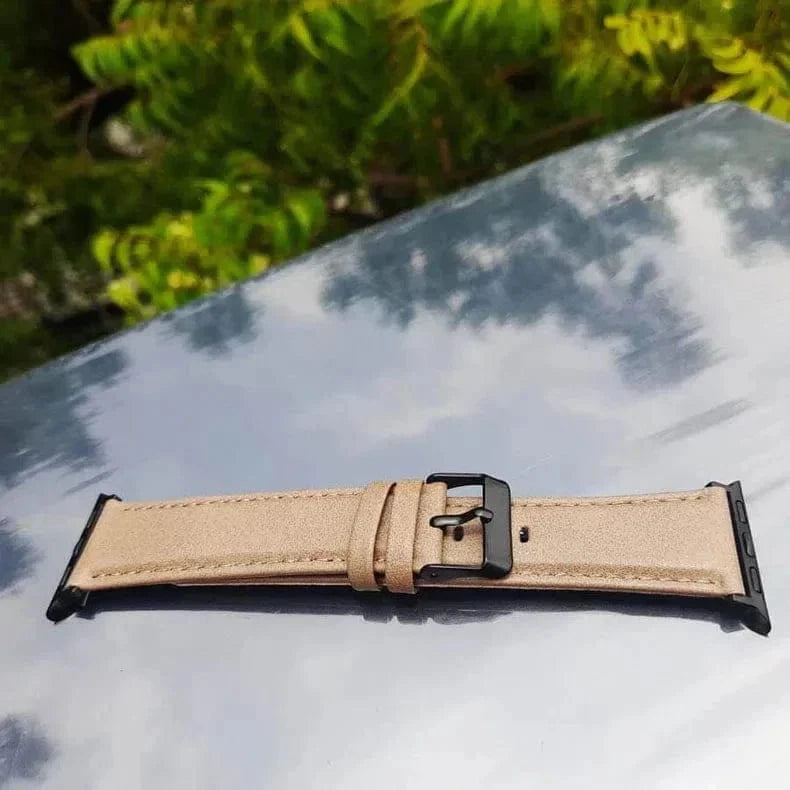 Classic Leather Texture Band for Apple Watch 38 | 40 | 41 | 42mm S10