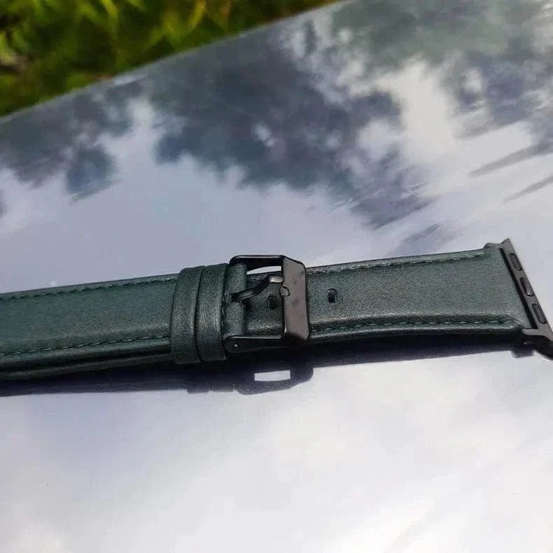 Classic Leather Texture Band for Apple Watch 38 | 40 | 41 | 42mm S10