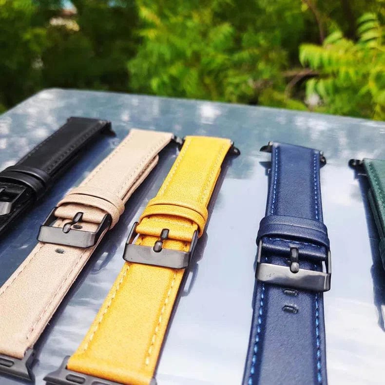 Classic Leather Texture Band for Apple Watch 38 | 40 | 41 | 42mm S10