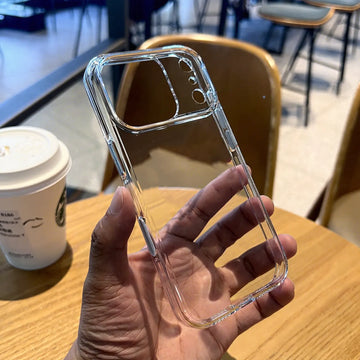 Camera Potective Crystal Clear Slim Hard  Back Case for iPhone 17 Pro Max