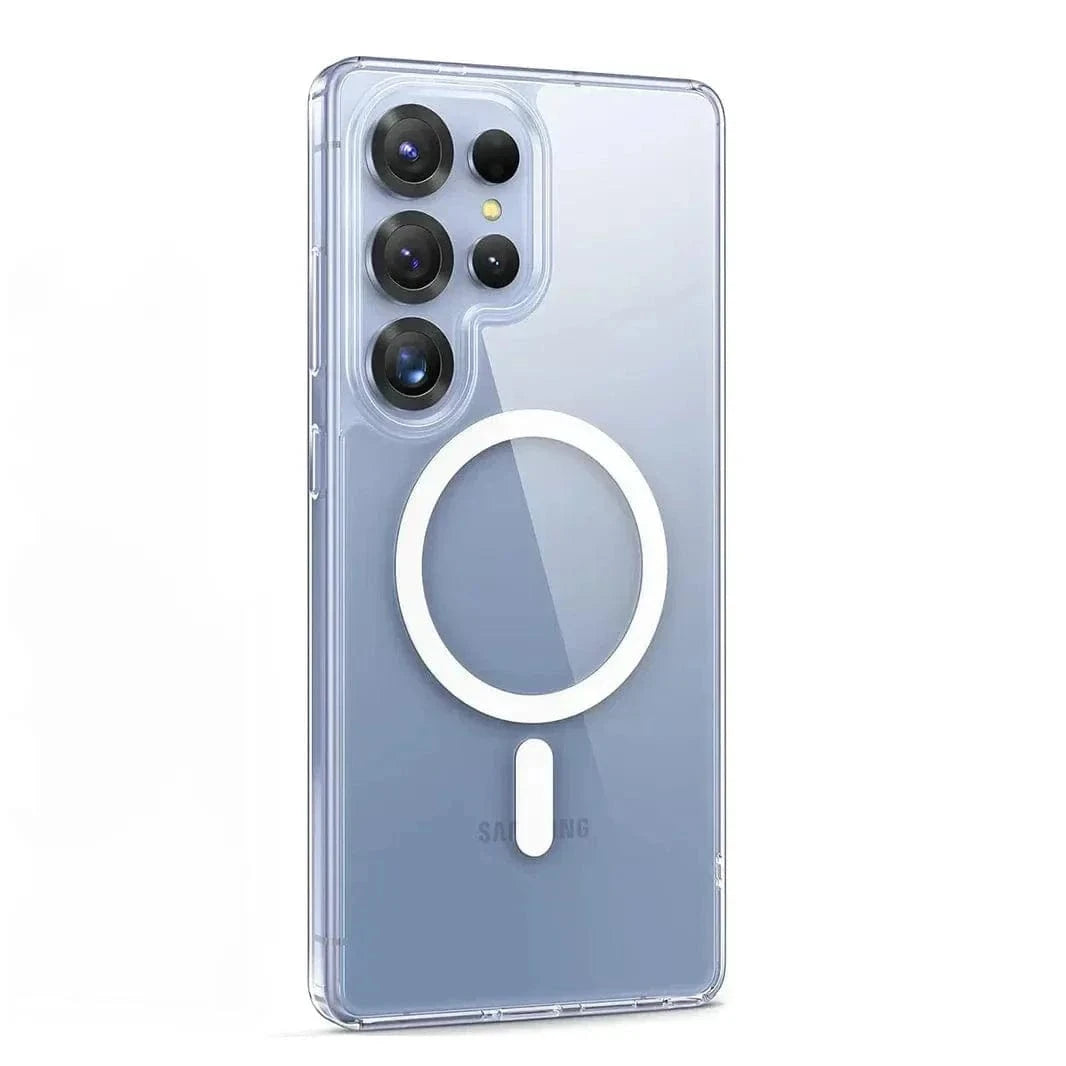 Clear Hard MagSafe Case for Samsung S25 Ultra