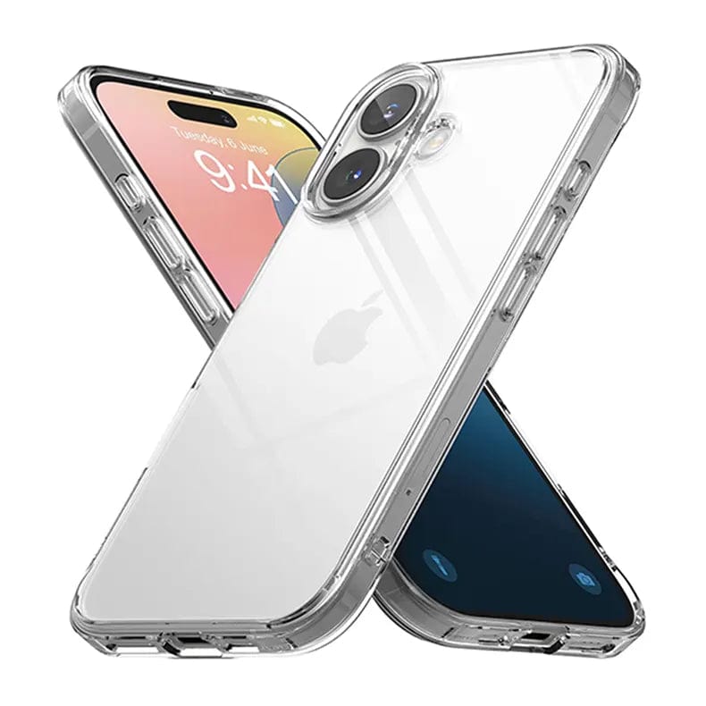 Cases & Covers for Clear Hard Phone Back Soft Edges Case Cover for Apple iPhone