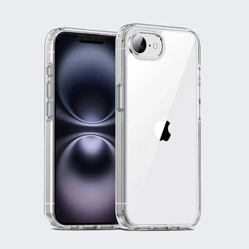 Crystal Clear Hard Case for iPhone 16e