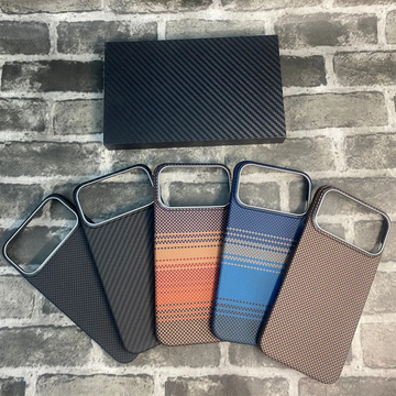 Real Aramid Kevlar Fiber Magsafe Case for iPhone 17 Pro