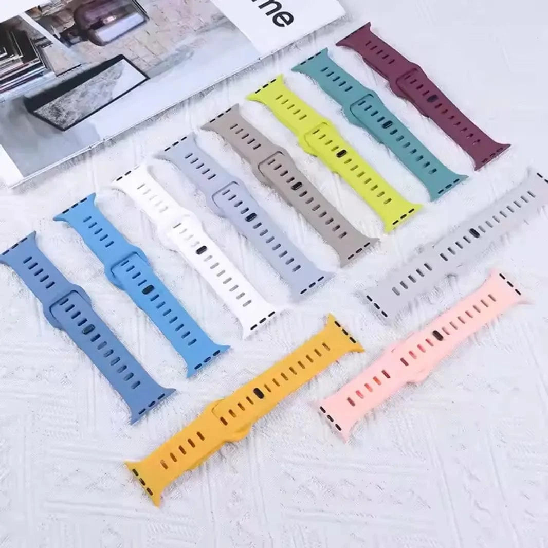 Waterproof Sport Strap for Apple Watch 42 | 44 | 45 | Ultra 49 | 46mm S10