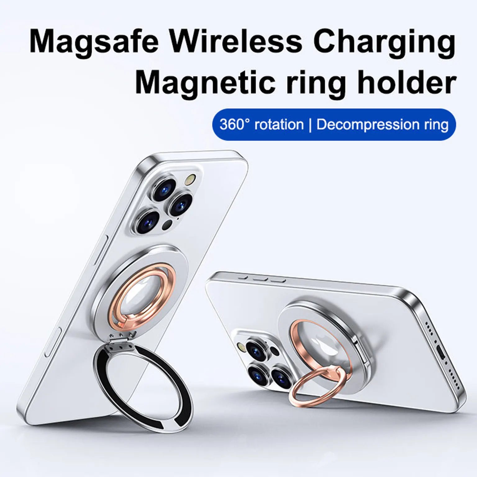 Contrast Color Dual MagSafe Magnetic Ring Grip for Magsafe Function Built in Cases KTSU26G7C 8961319729759