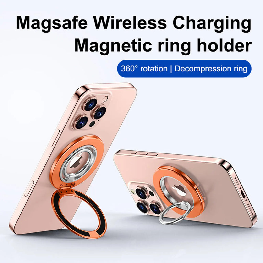 Contrast Color Dual MagSafe Magnetic Ring Grip for Magsafe Function Built in Cases KTSU1GJOS 8921238872332