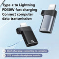 PD 30W Type C / Lightning Adapter OTG Converter - Ktusu