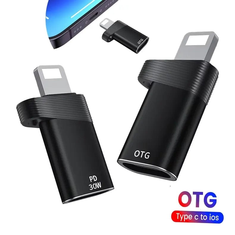 PD 30W Type C / Lightning Adapter OTG Converter - Ktusu