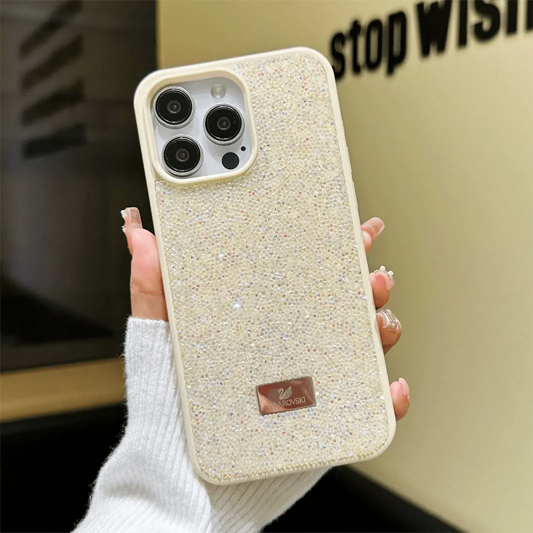 Swarovski Diamond Bling Hard Case for iPhone 15