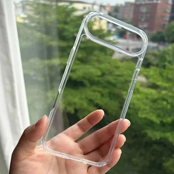 ktusu Generic Cases & Covers Crystal Clear Hard Case for iPhone 17 Air Clear Clear
