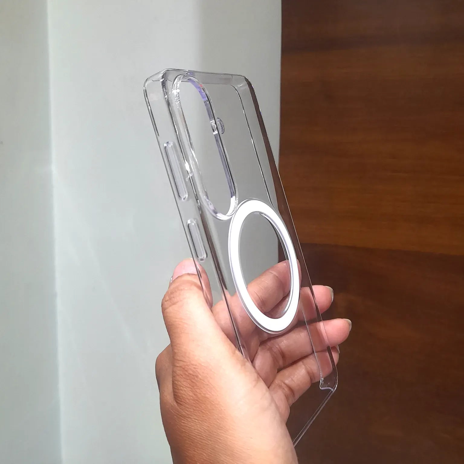 Cases & Covers Crystal Clear Hard MagSafe Case for Samsung S26