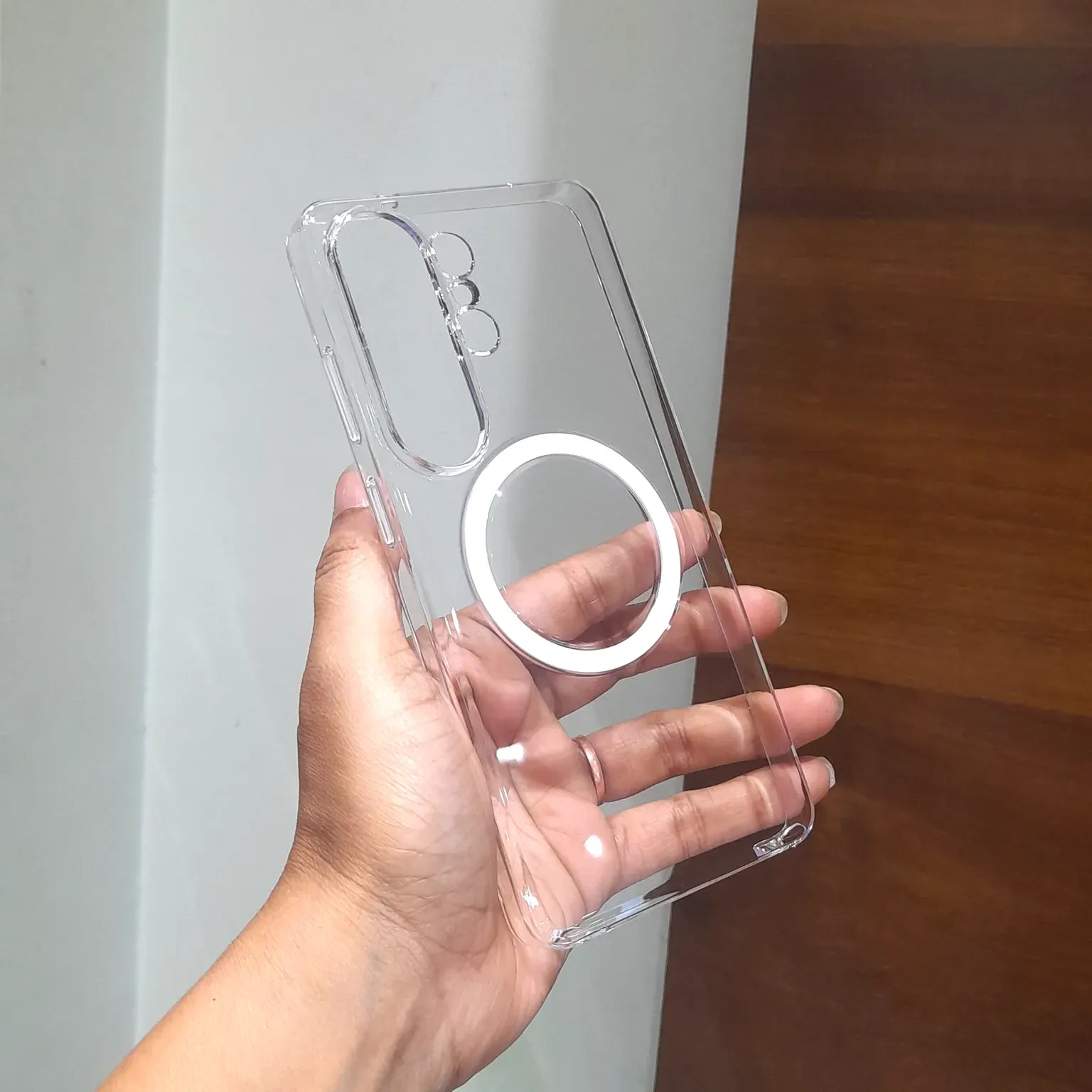 Cases & Covers Crystal Clear Hard MagSafe Case for Samsung S26 Ultra