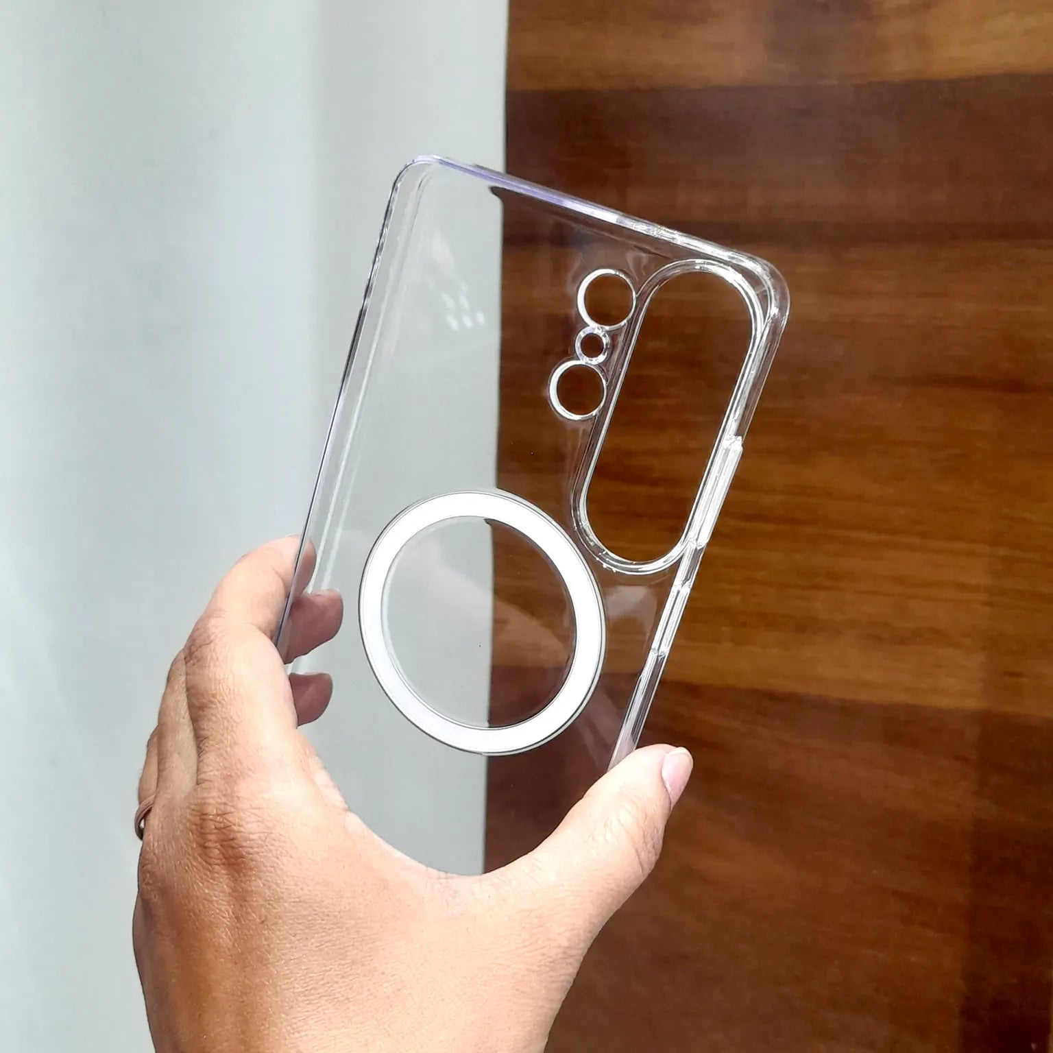 Cases & Covers Crystal Clear Hard MagSafe Case for Samsung S26 Ultra