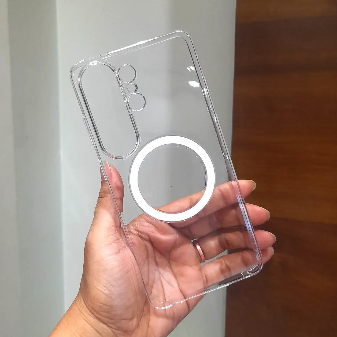 Cases & Covers Crystal Clear Hard MagSafe Case for Samsung S26 Ultra