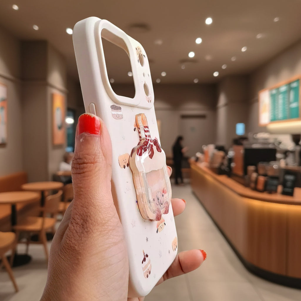 Cute 3D Patterns Silicone TPU Case for iPhone 15
