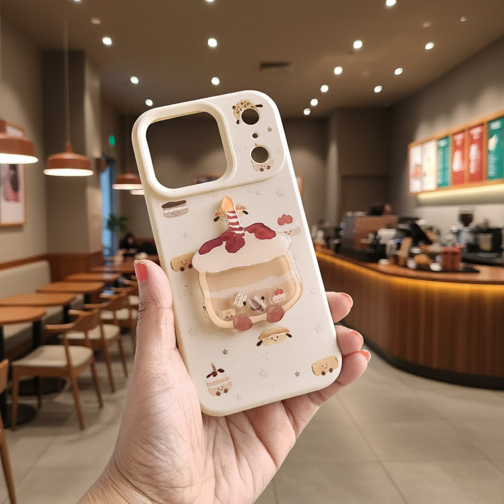 Cute 3D Patterns Silicone TPU Case for iPhone 15