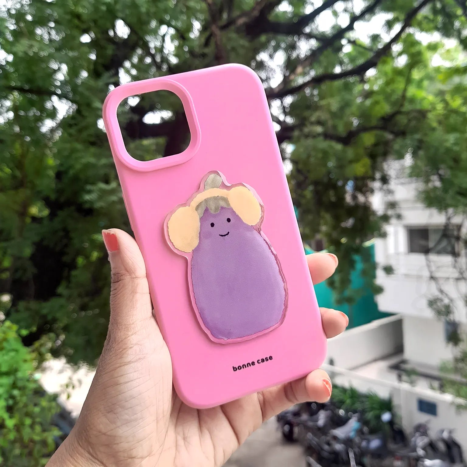 Cute 3D Patterns Silicone TPU Case for iPhone 15 KTSU1Q7PV 8930246702654