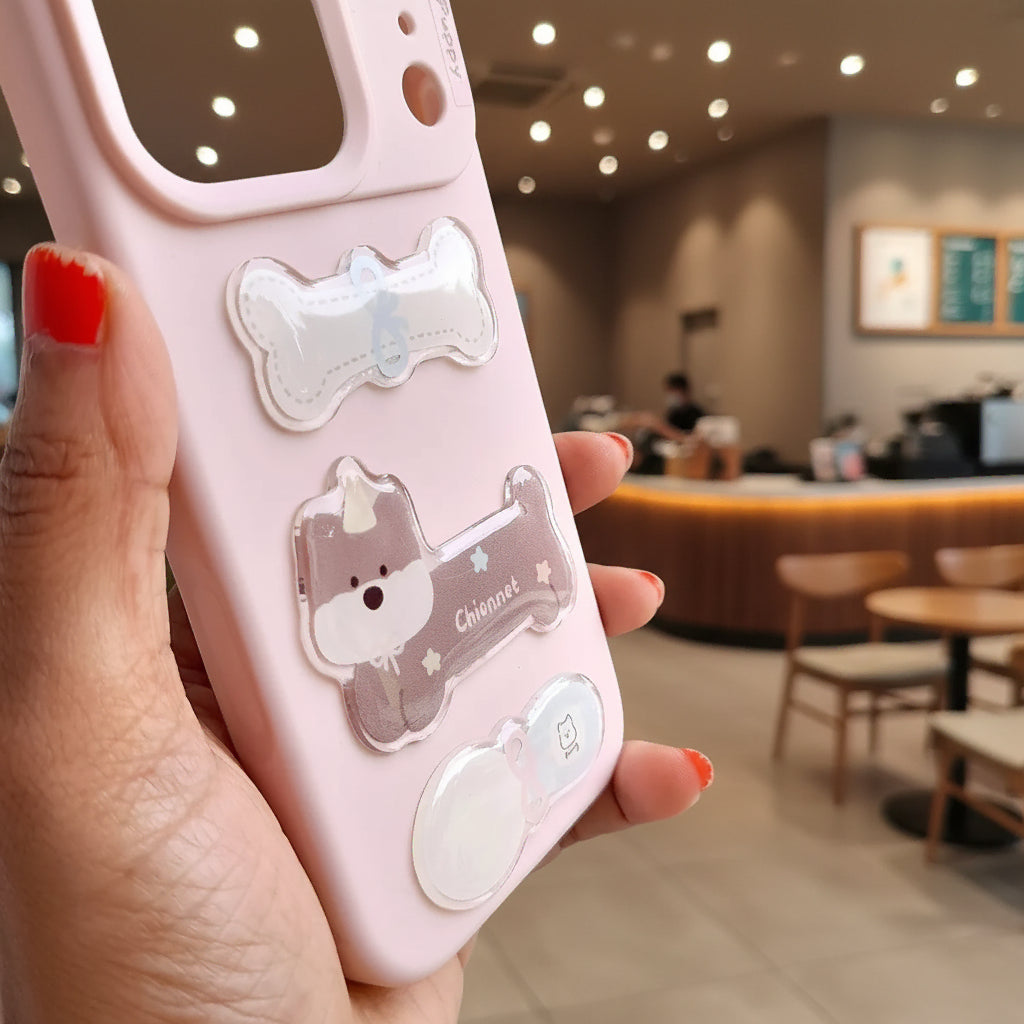 Cute 3D Patterns Silicone TPU Case for iPhone 17 Pro Max