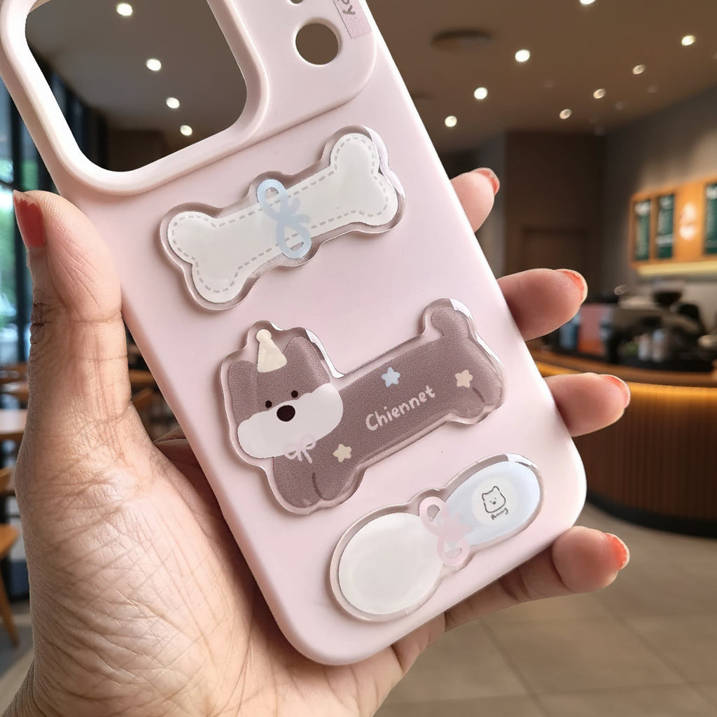 Cute 3D Patterns Silicone TPU Case for iPhone 17 Pro Max