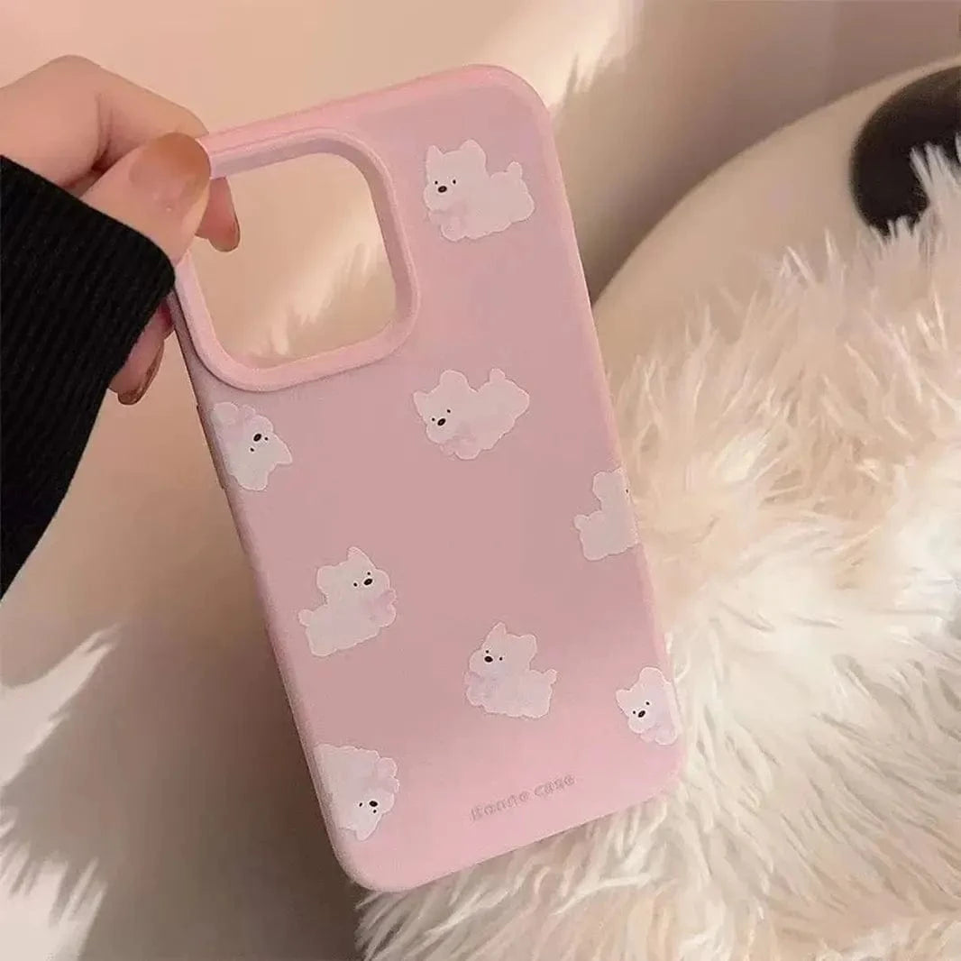 Cute Designs Print Silicone TPU Case for iPhone 16 Pro Max
