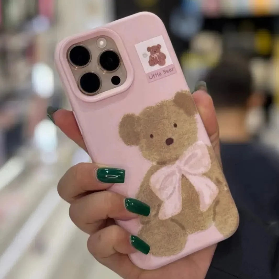 Cute Designs Print Silicone TPU Case for iPhone 16 Pro Max