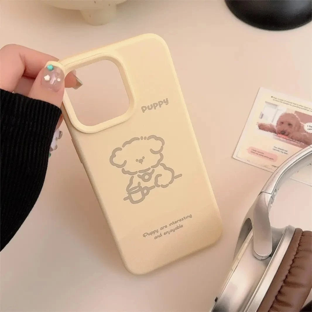 Cute Designs Print Silicone TPU Case for iPhone 16 Pro Max