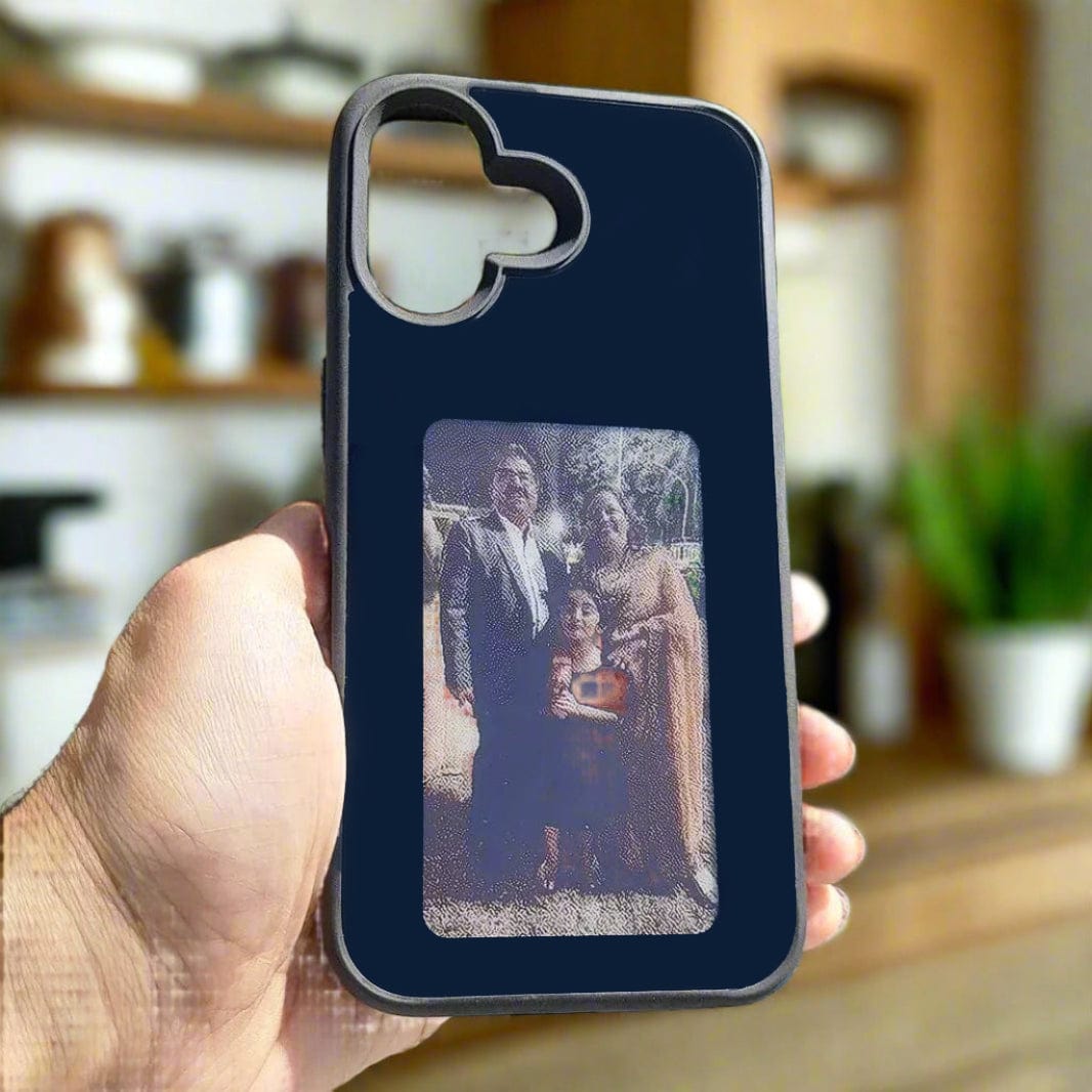 DIY E-Ink NFC Transmission PC Hard Case for iPhone 15 Pro Max