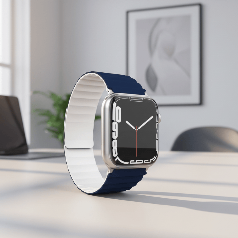 Watch Bands Double Sided Wearable Silicone Magnetic Loop Bands for Appe Watch 38 | 40 | 41 | 42mm S10