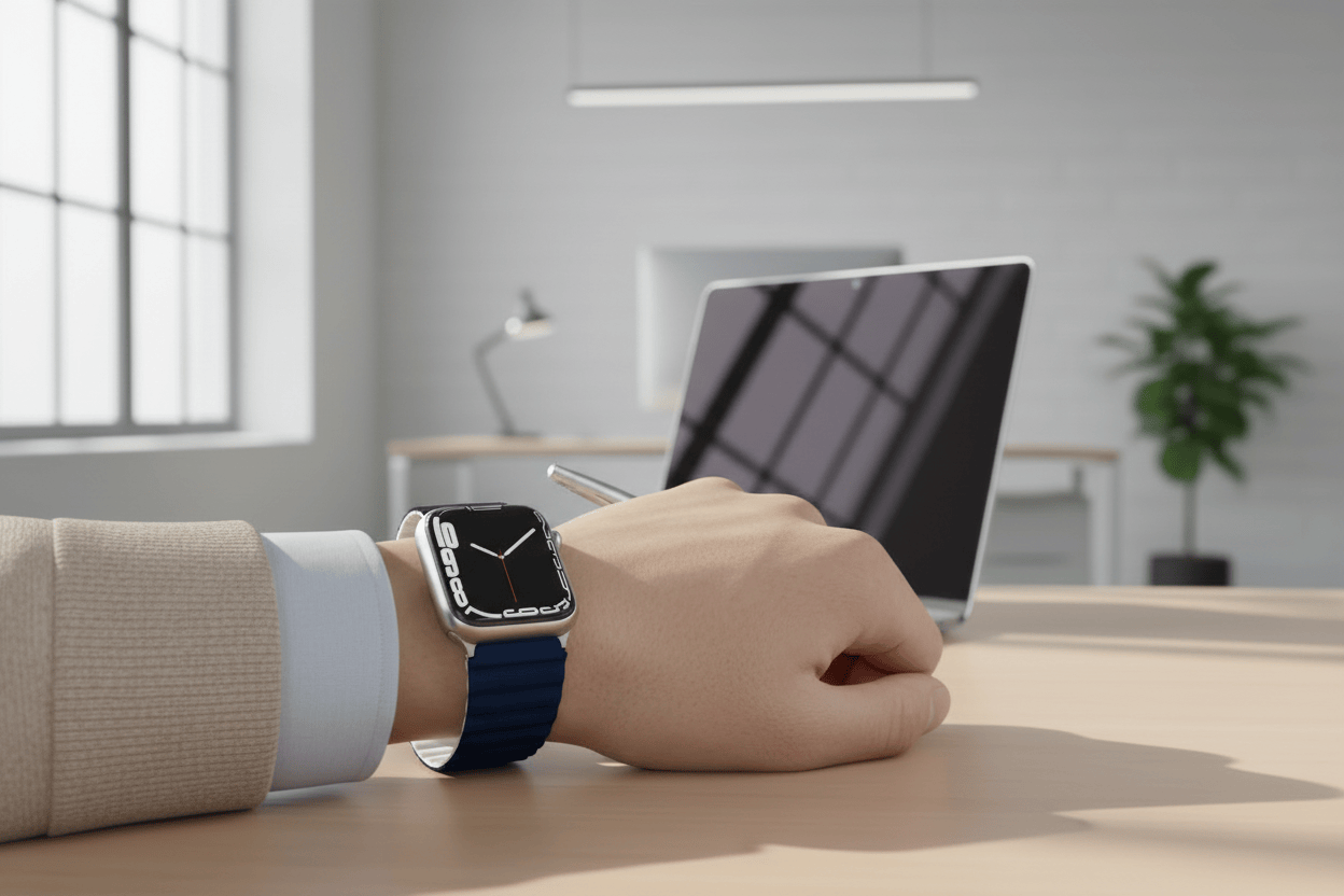 Watch Bands Double Sided Wearable Silicone Magnetic Loop Bands for Apple Watch 42 | 44 | 45 | Ultra 49 | 46mm S10