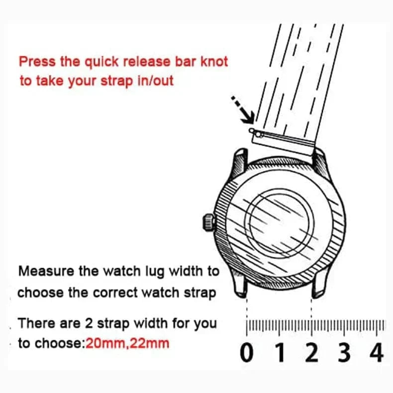 Dual Color Magnetic Silicone Loop for Samsung Watch 4 | 5 | 6 | 7 Watch Bands