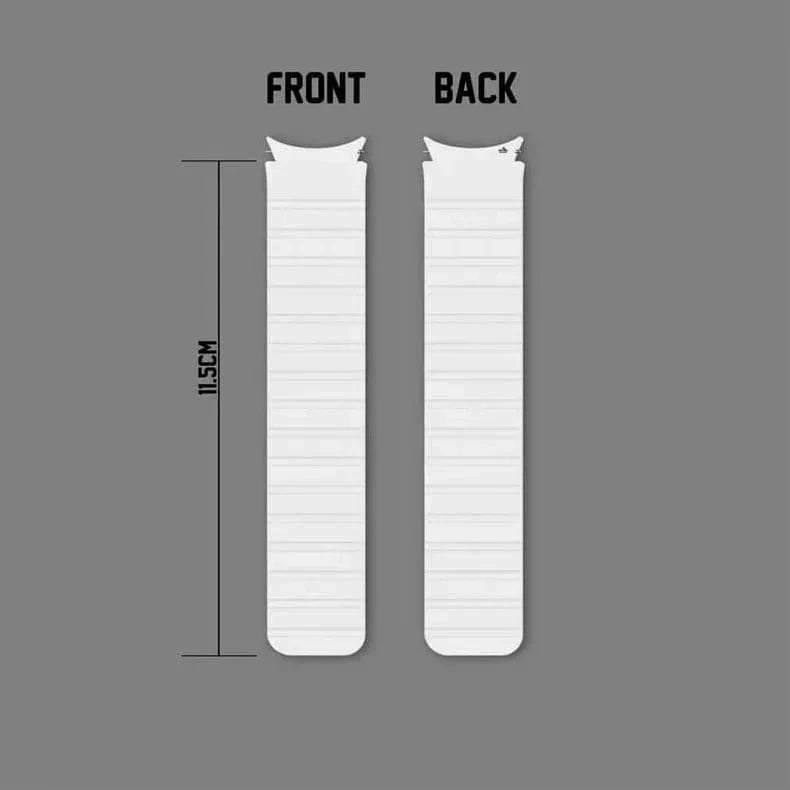 White / One Color Dual Color Magnetic Silicone Loop for Samsung Watch 4 | 5 | 6 | 7 Watch Bands