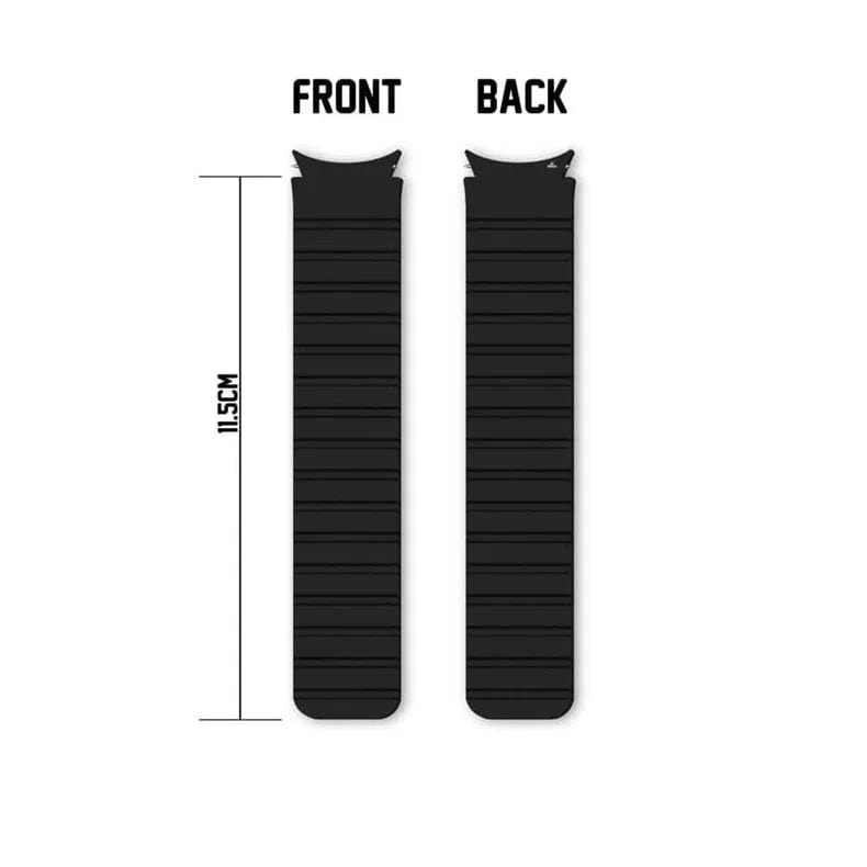 Straps & Bands for Samsung Watch 4 (44mm) / One Color / Black Strong Magnetic Smooth Silicone Watch Band for Samsung Galaxy Watch