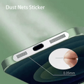 Metallic Dustproof Net Stickers for Apple iPhone - Ktusu