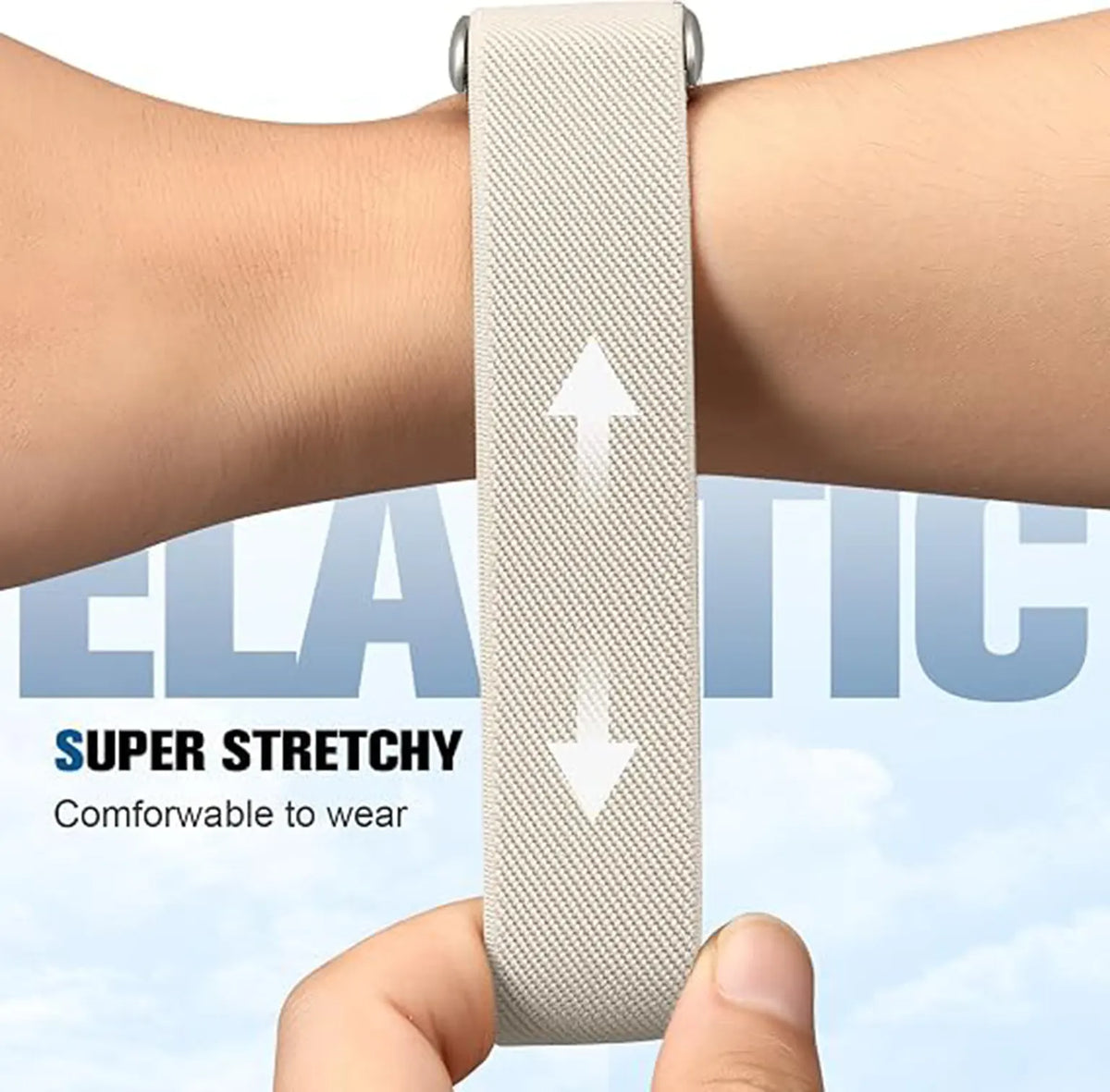 Elastic Nylon Soft Solo Loop Adjustable Replacement Strap for Whoop 5.0 PEAK